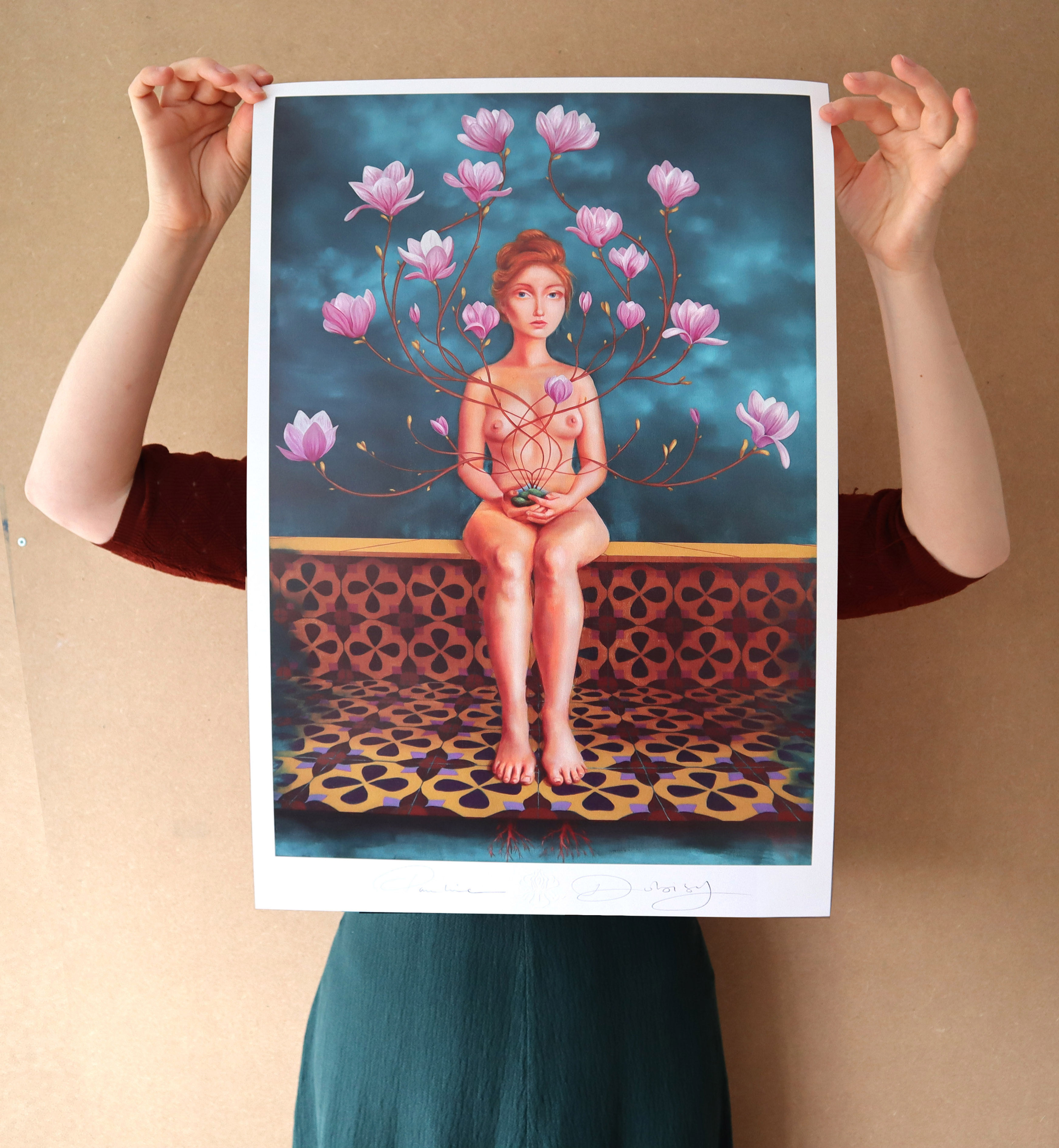 Print "LA FORCE, MAGNOLIA"
