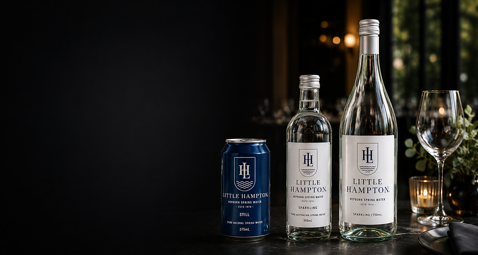 Premium Australian Spring Water for hospitality