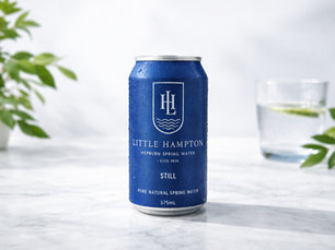 Custom branded aluminium canned water for private label production in Australia