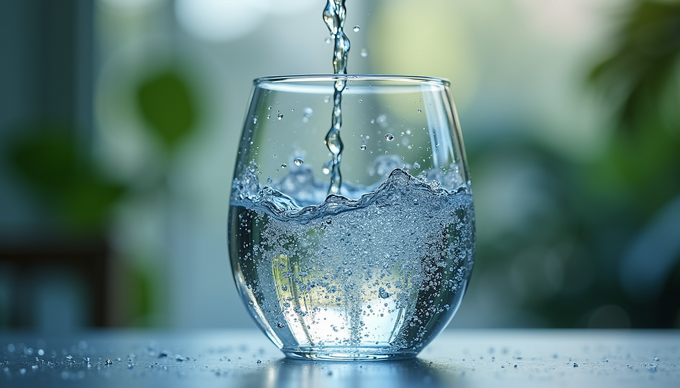 Acqua Sorrento sparkling spring water can with lime and mint on a light wellness-themed background, representing hydration and daily wellbeing.”