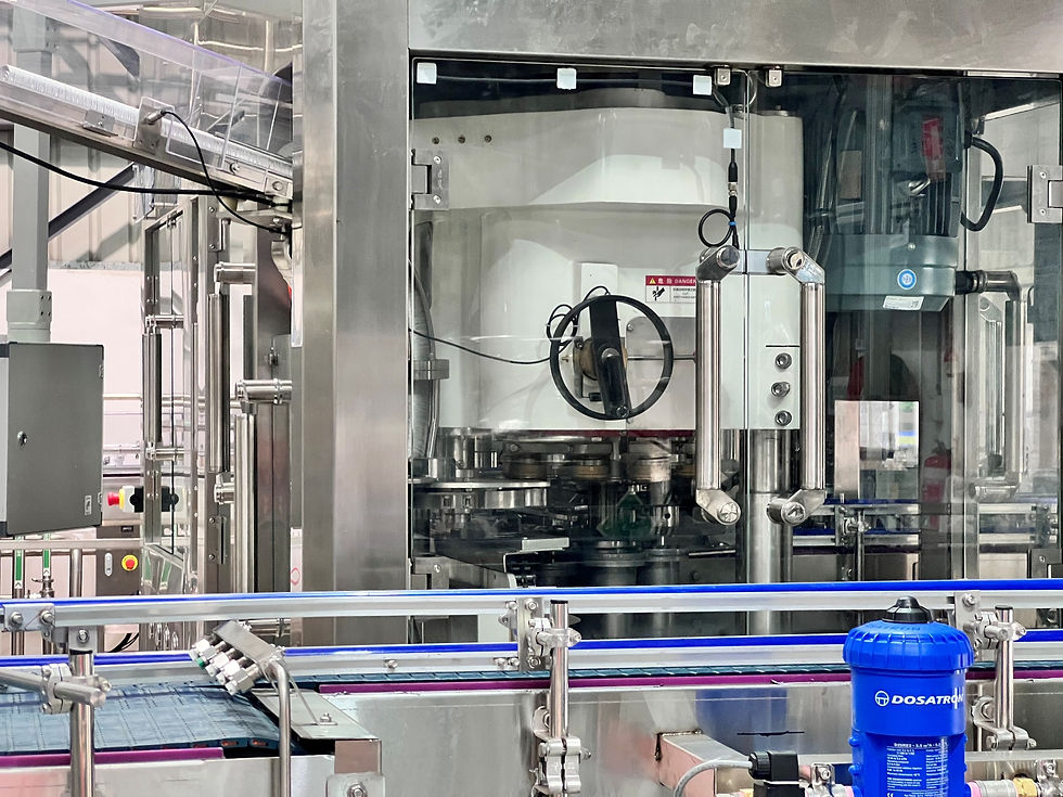 Little Hampton spring water aluminium can production at Victorian bottling facility