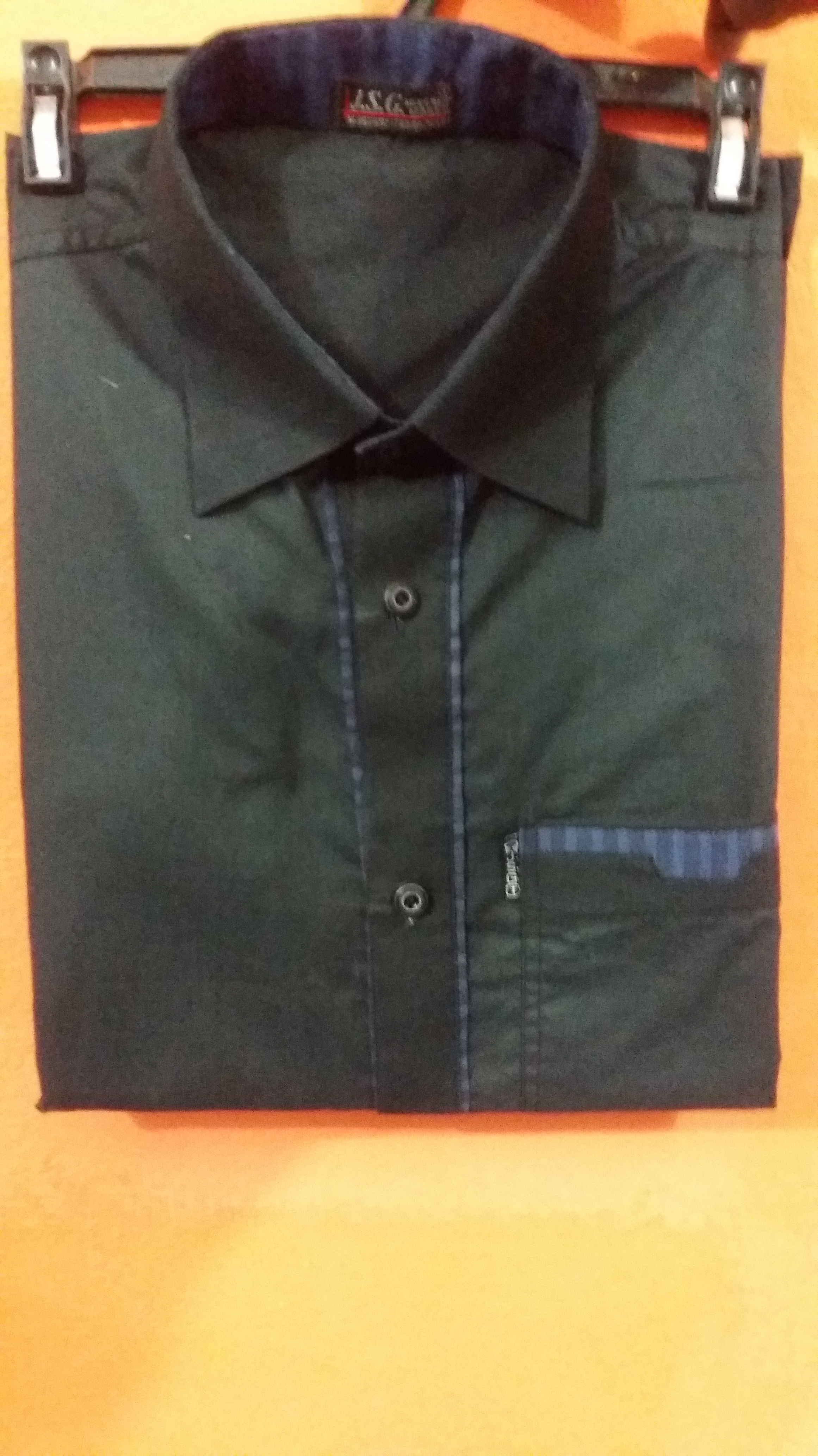 black shirt