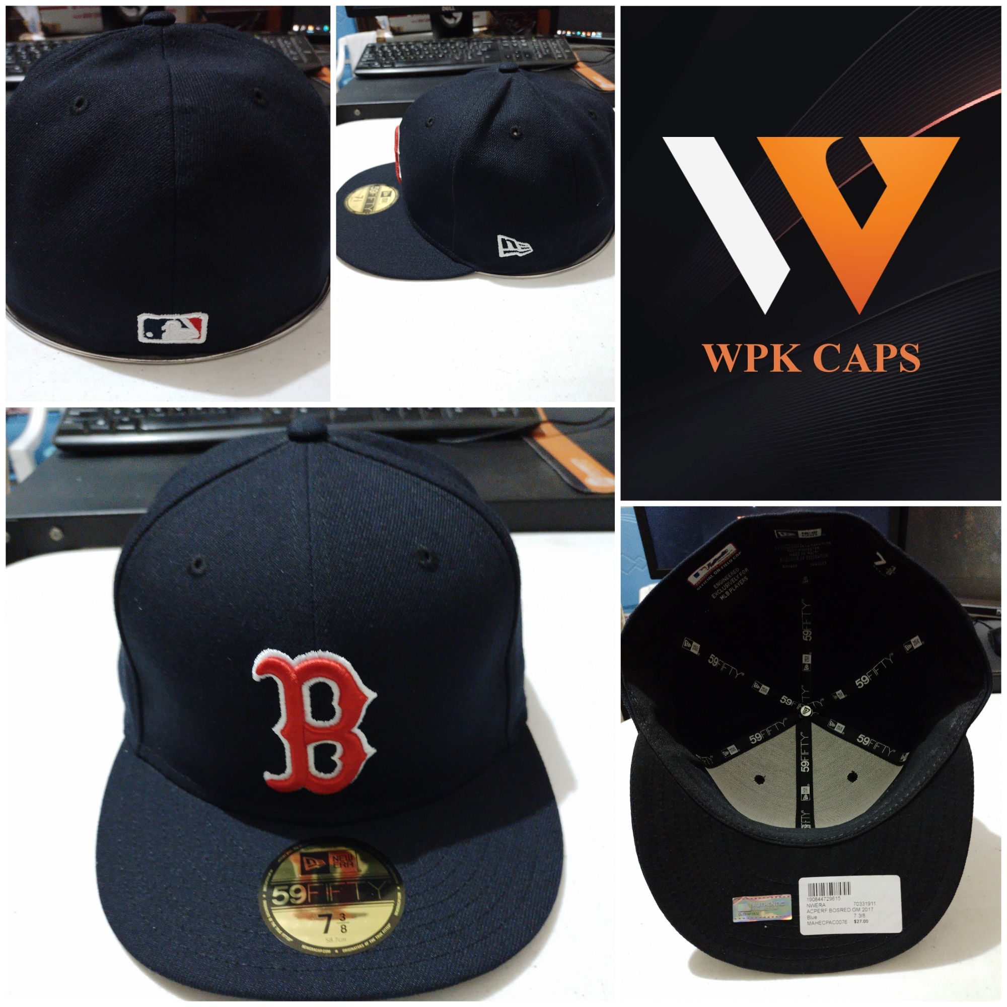 New Era Boston Red Sox Close/Fitted Cap