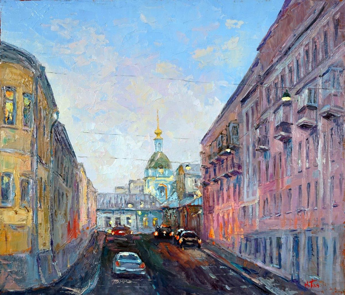 Нина Панюкова Петропавловский переулок. х. м. 35х40