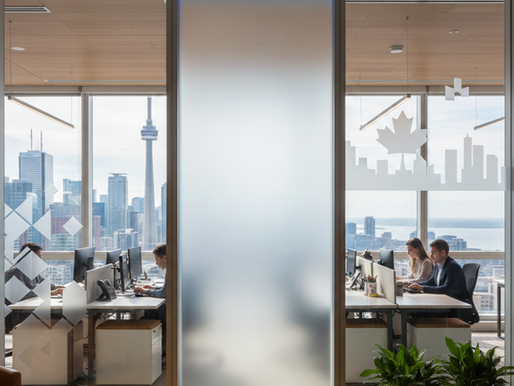 Office Privacy Window Film Solutions for Toronto Workspaces