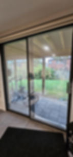 One-way privacy window film installed on Toronto home – reflective exterior finish