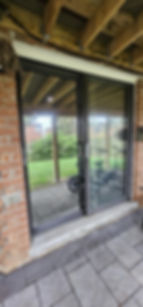 One-way privacy window film installed on Toronto home – reflective exterior finish
