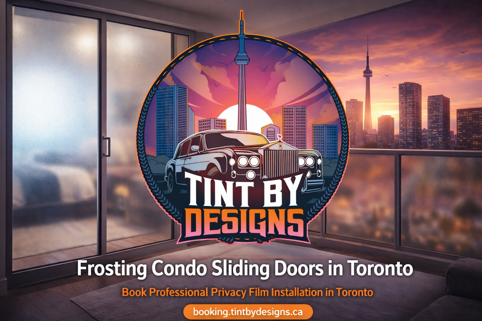 Frosting Condo Sliding Doors in Toronto: Modern Privacy Solutions for Bedrooms, Dens & Living Spaces