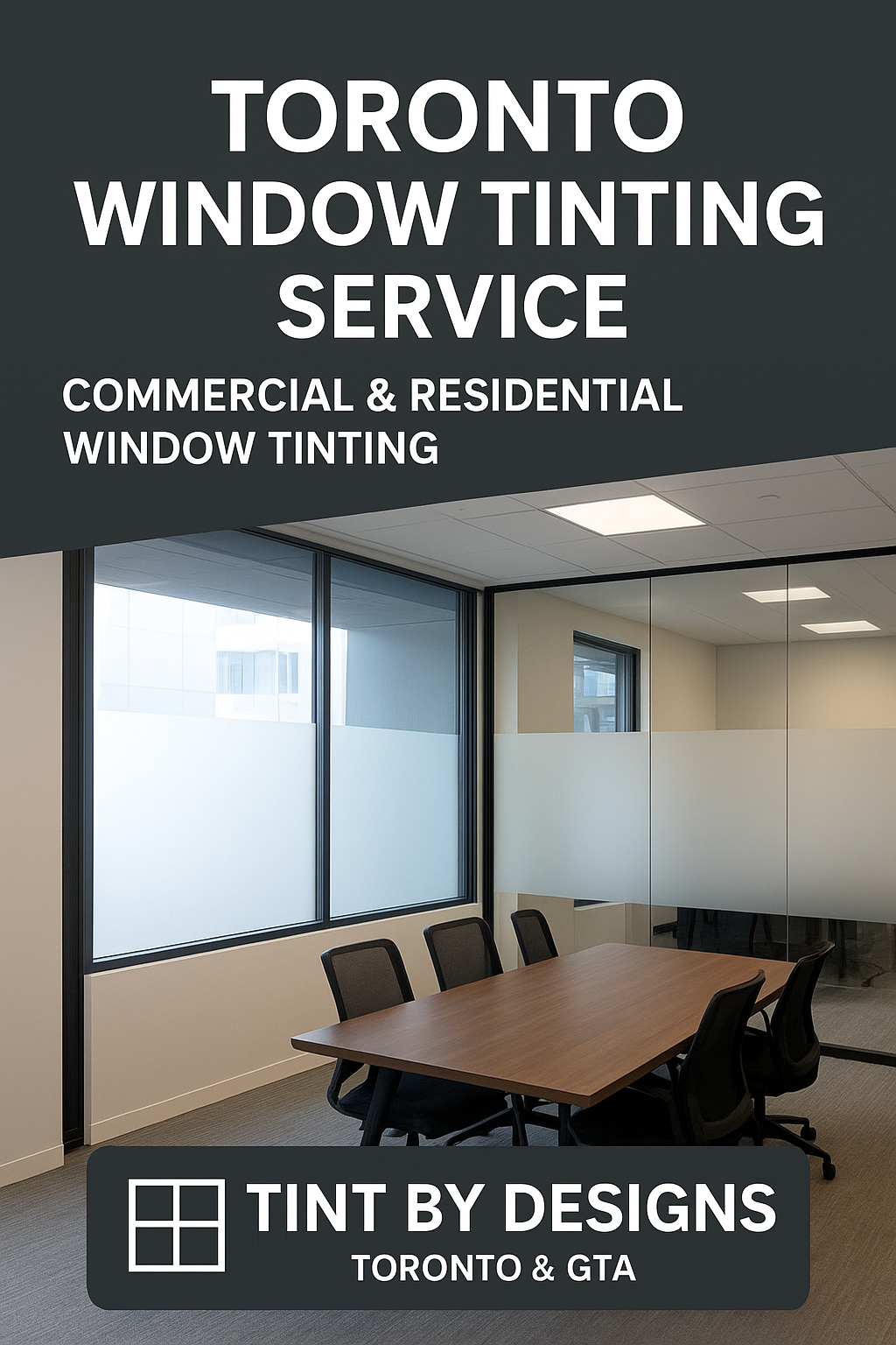 Commercial & Residential Window Tinting in Toronto – Why Tint by Designs Leads the Industry