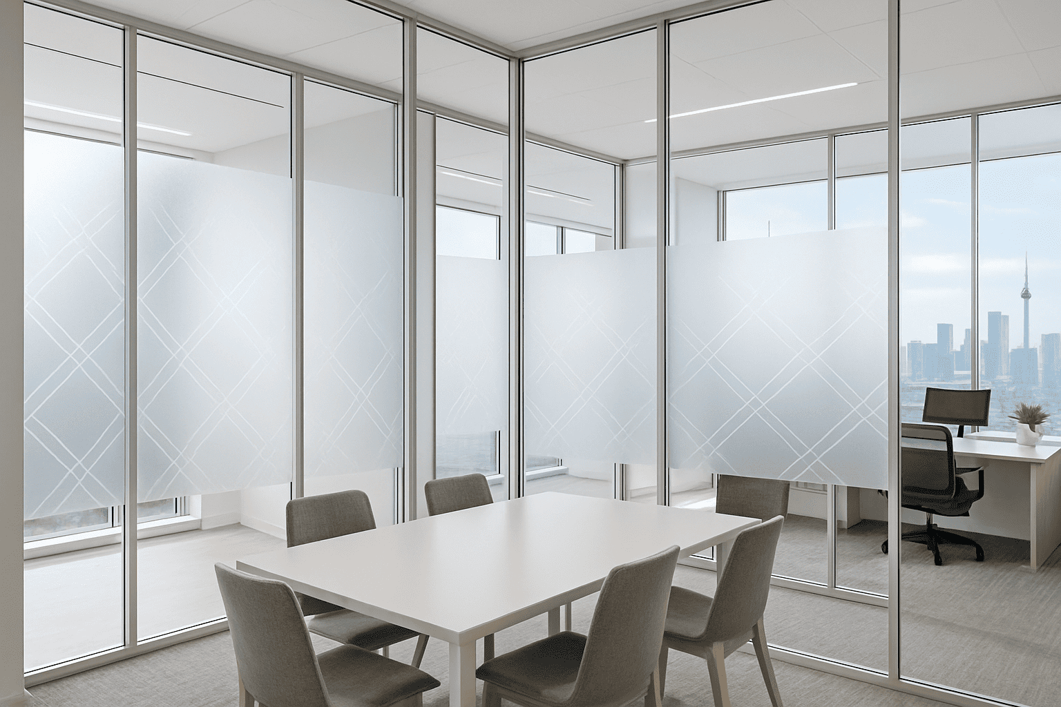 Top Benefits of Frosted Window Film for Toronto Homes and Offices