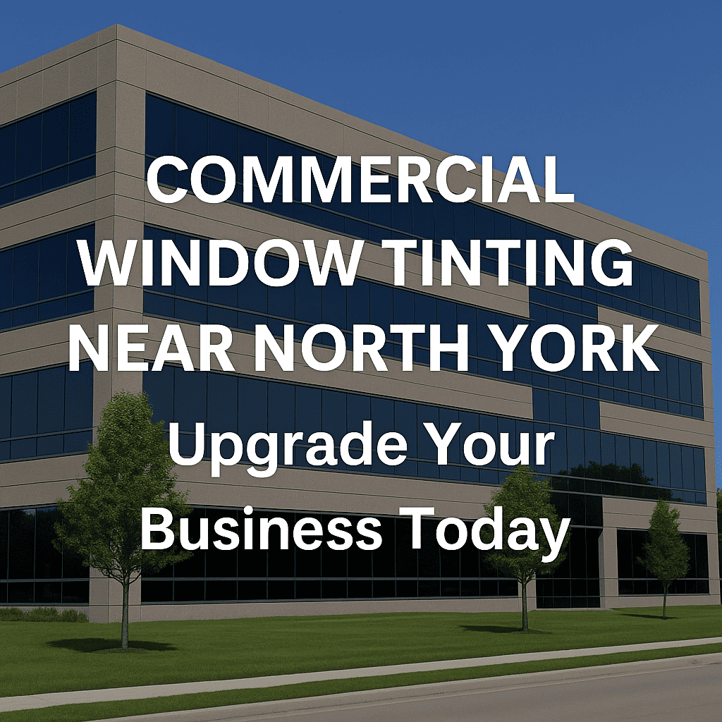 Top-Rated Commercial Window Tinting Near North York – Upgrade Your Business Today