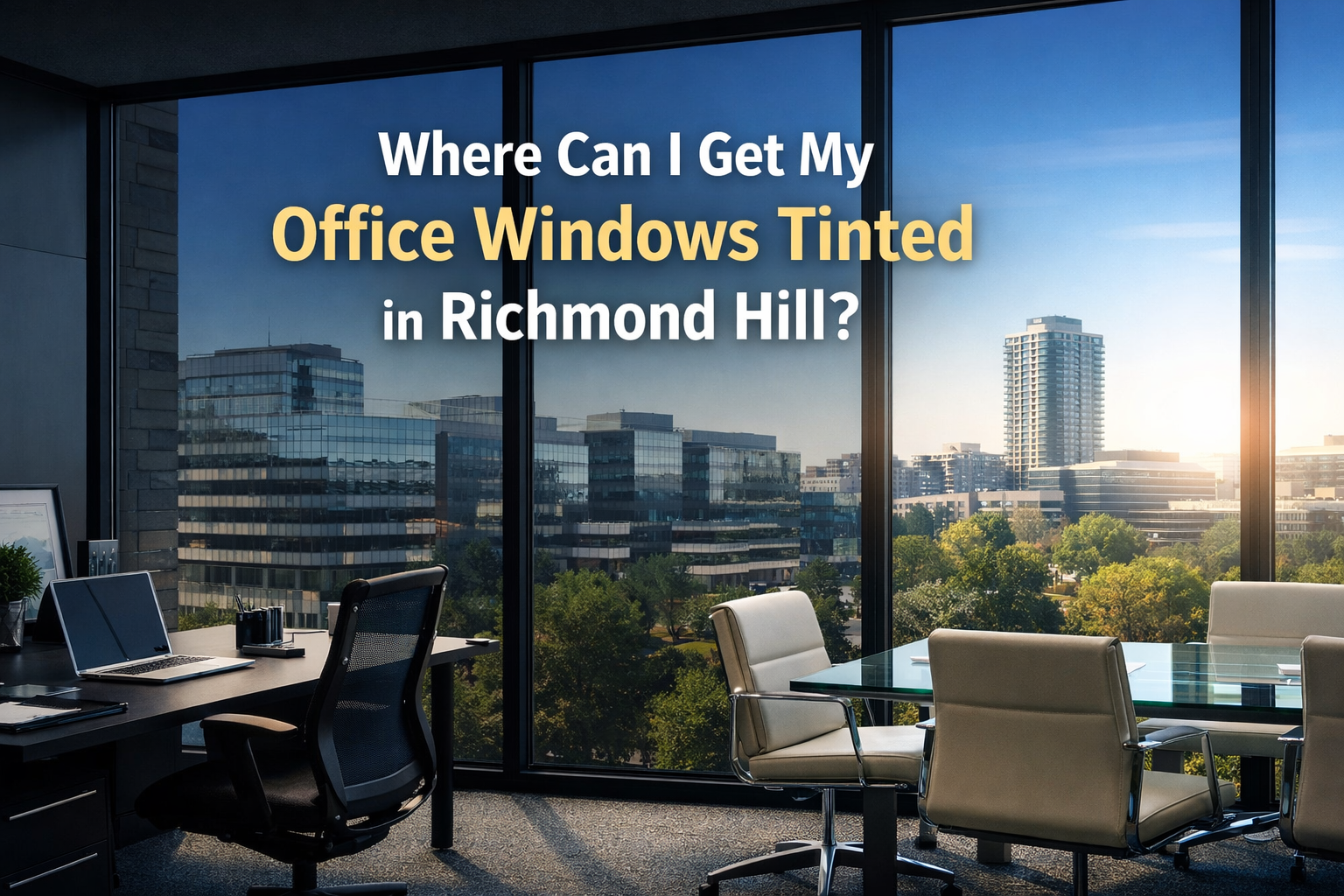 Office Window Tinting Richmond Hill