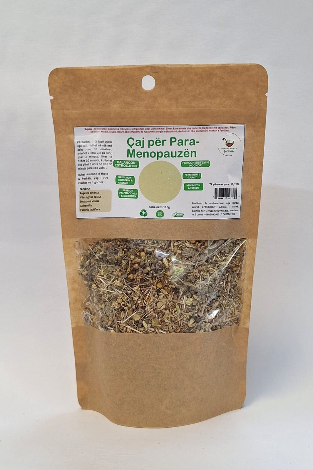 Çaj për Para-Menopauzën