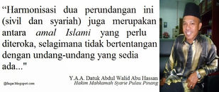 Undang-undang Syariah wajar mencapai piawaian tertinggi dalam hal keadilan