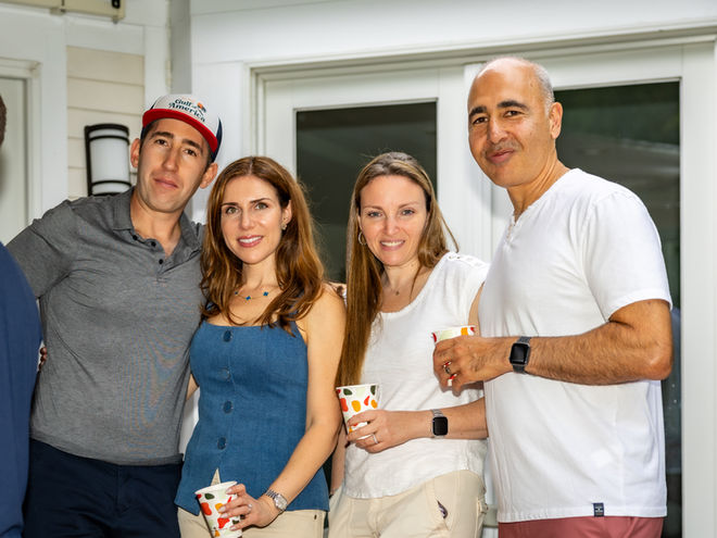 Social event photography in Westchester NY with guests at private gathering