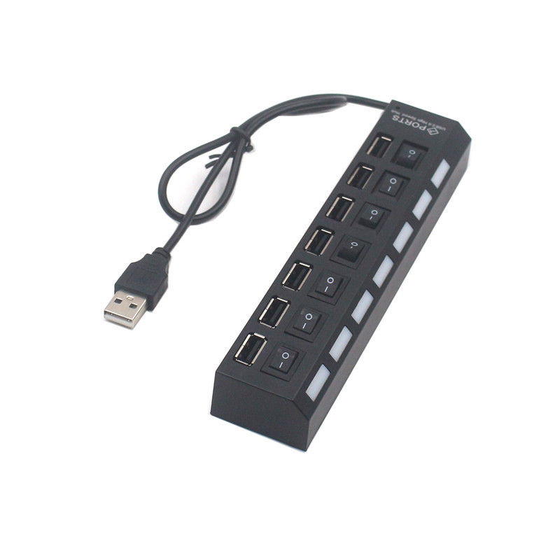 Miniatura: 4-Port USB Splitter Hub with Independent Switches