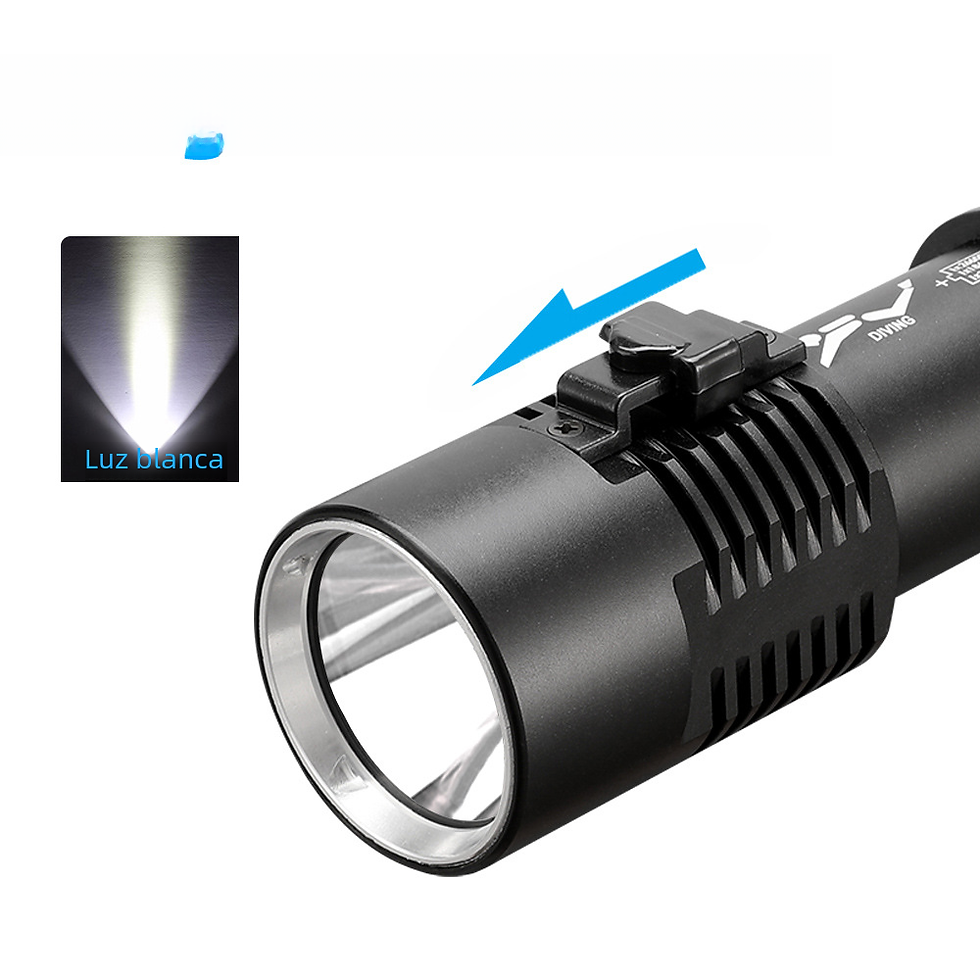 Miniatura: XHP70 High-Intensity Waterproof Flashlight with 26650 Battery