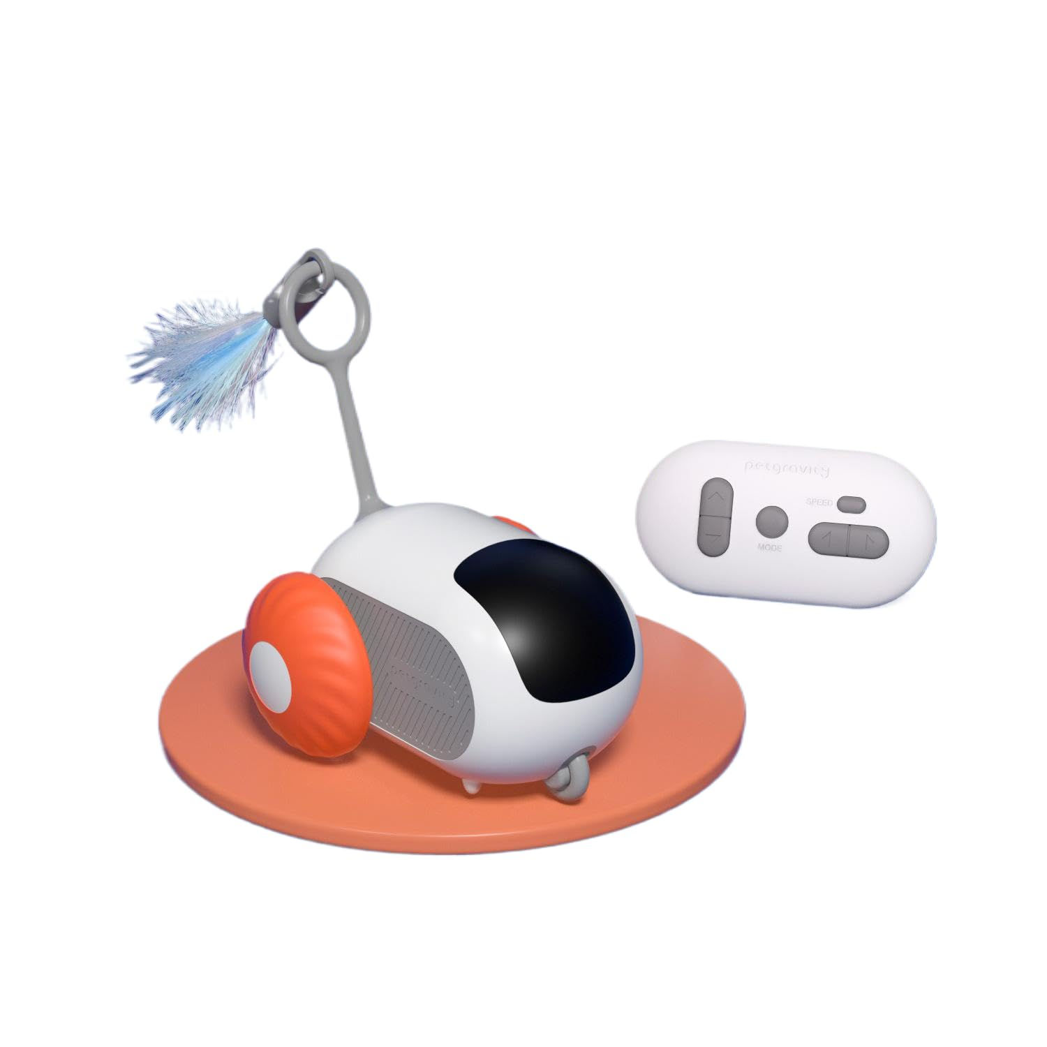 Cat Weight Loss Remote Control Toys,Interactive Toys for Pets,Two Modes with USB
