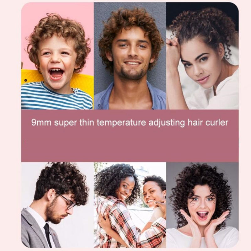 Miniatura: Professional 9mm Curling Iron with LCD Display