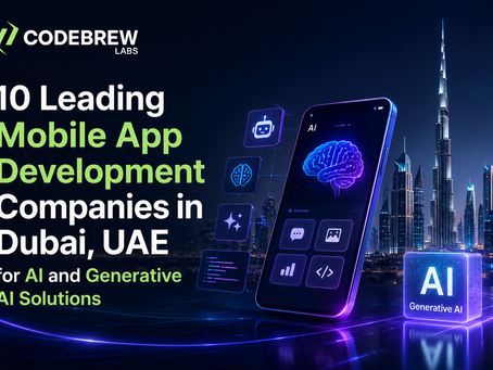 10 Leading Mobile App Development Companies in Dubai, UAE for AI and Generative AI Solutions