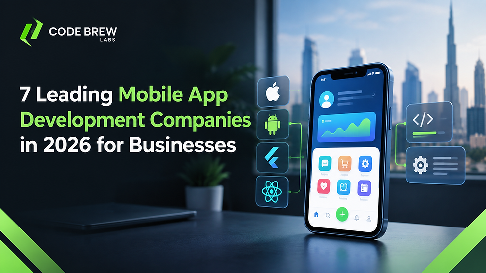 7 Leading Mobile App Development Companies in 2026 for Businesses
