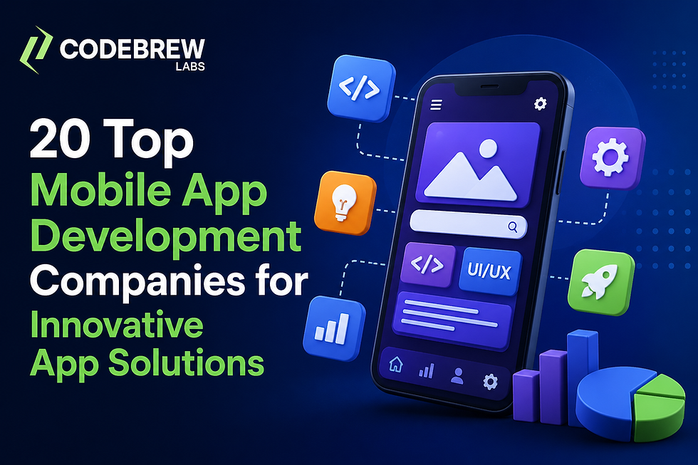 20 Top Mobile App Development Companies for Innovative App Solutions