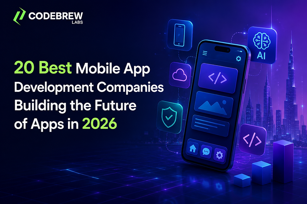 20 Best Mobile App Development Companies Building the Future of Apps in 2026