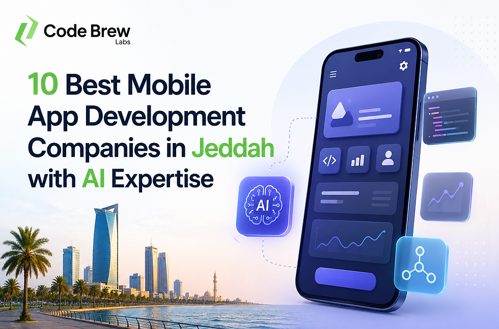 10 Best Mobile App Development Companies in Jeddah with AI Expertise