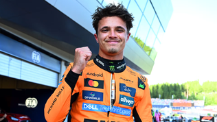 Norris arrasa y logra pole en Austria con Verstappen solo P7