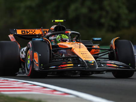 Norris marca el ritmo en el arranque del GP de HungrÃa, con Piastri y Leclerc a la estela