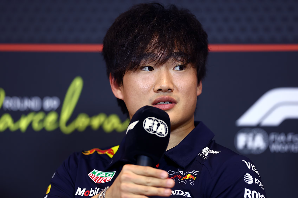 Yuki Tsunoda en sus declaraciones. Créditos: Clive Rose/Getty Images