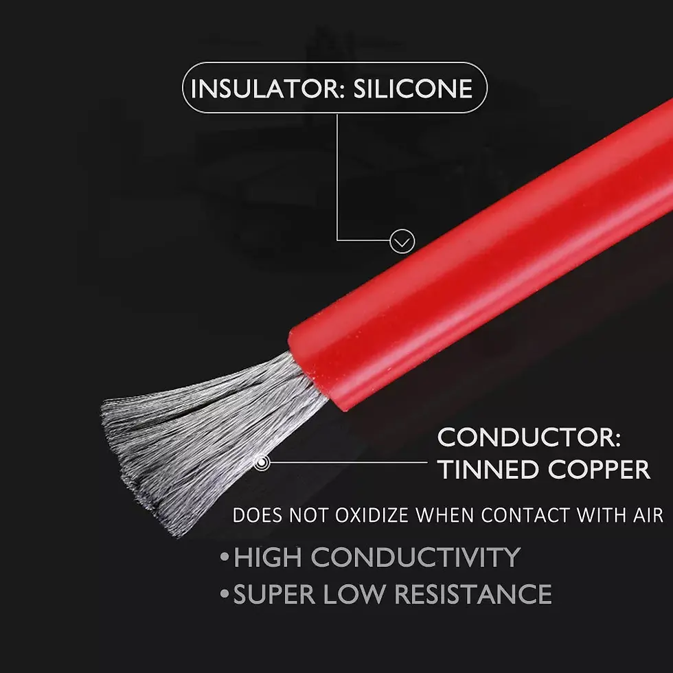 Thumbnail: 4.92 ft Solar Panel Extension Cable Kit - 2 Pairs MC4 Connector Cables