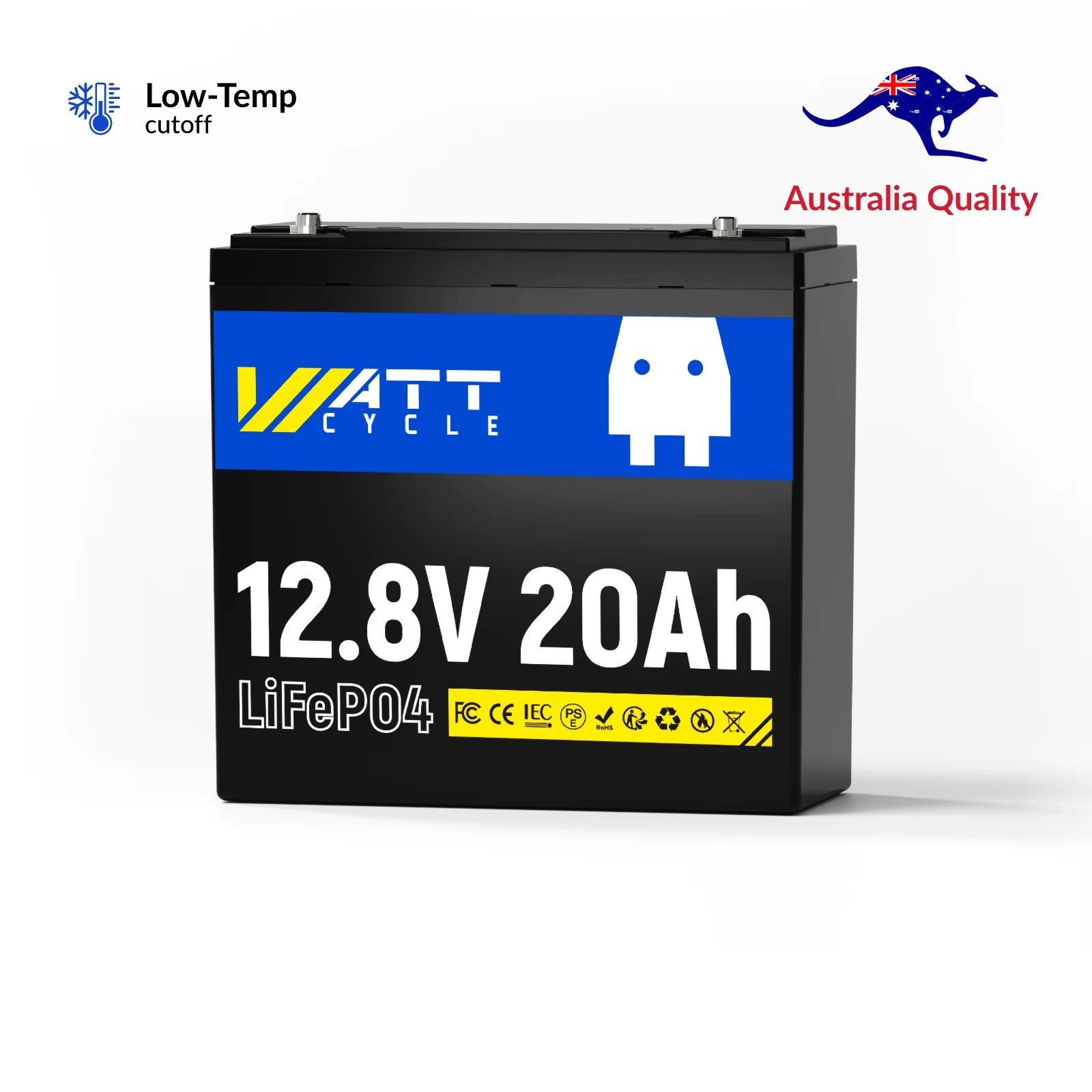 WattCycle 12V 20Ah LiFePO4 Battery