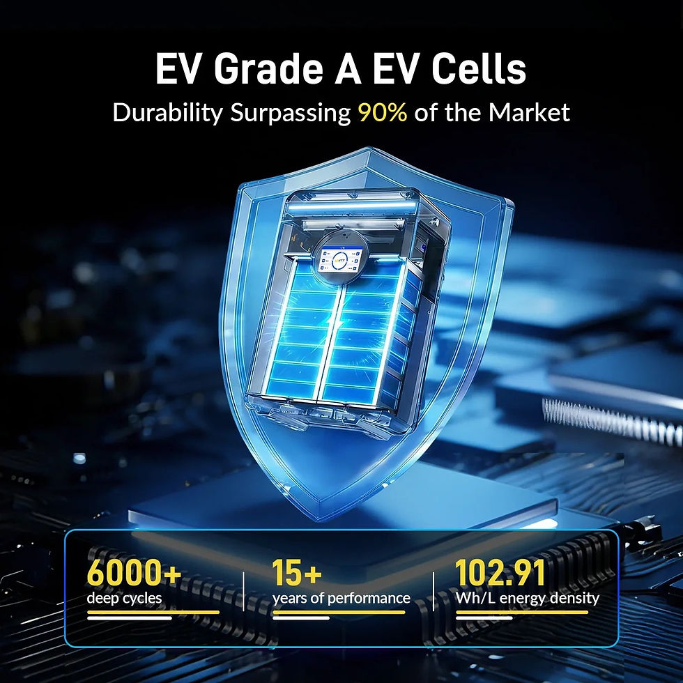 Thumbnail: WattCycle 5.12kWh 48V 100Ah Wall-Mount LiFePO4 Battery