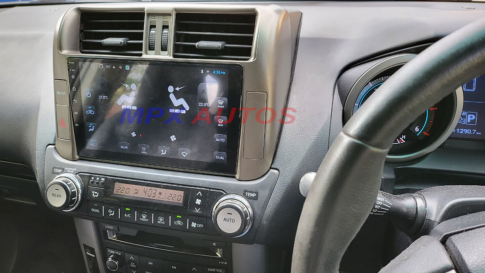Thumbnail: 9 inch toyota prado altitude vx kakadu 150 series 2009-2013 head unit wireless apple carplay