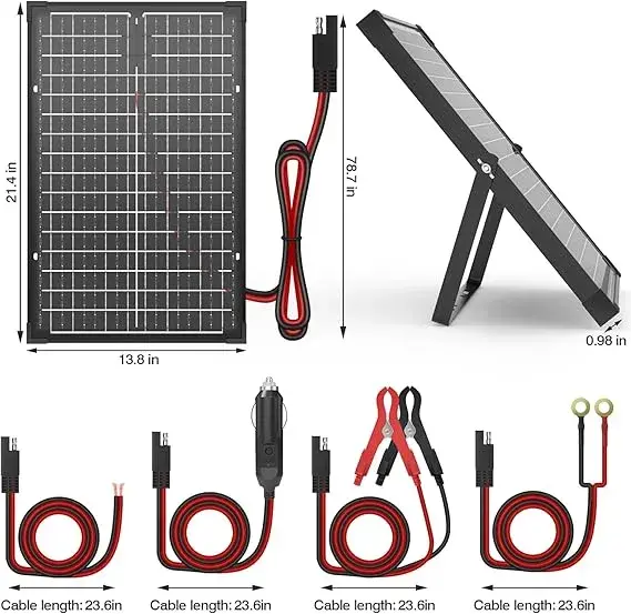 Thumbnail: 30W Bifacial Solar Panel Kit