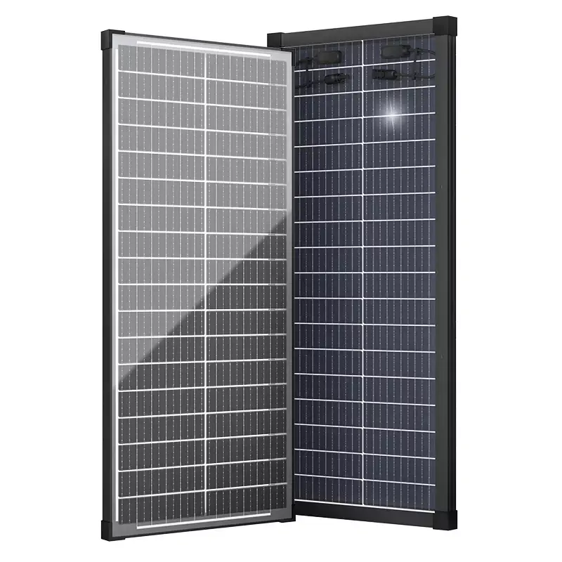 400W(4PCS*100W) Bifacial Monocrystalline Solar Panel