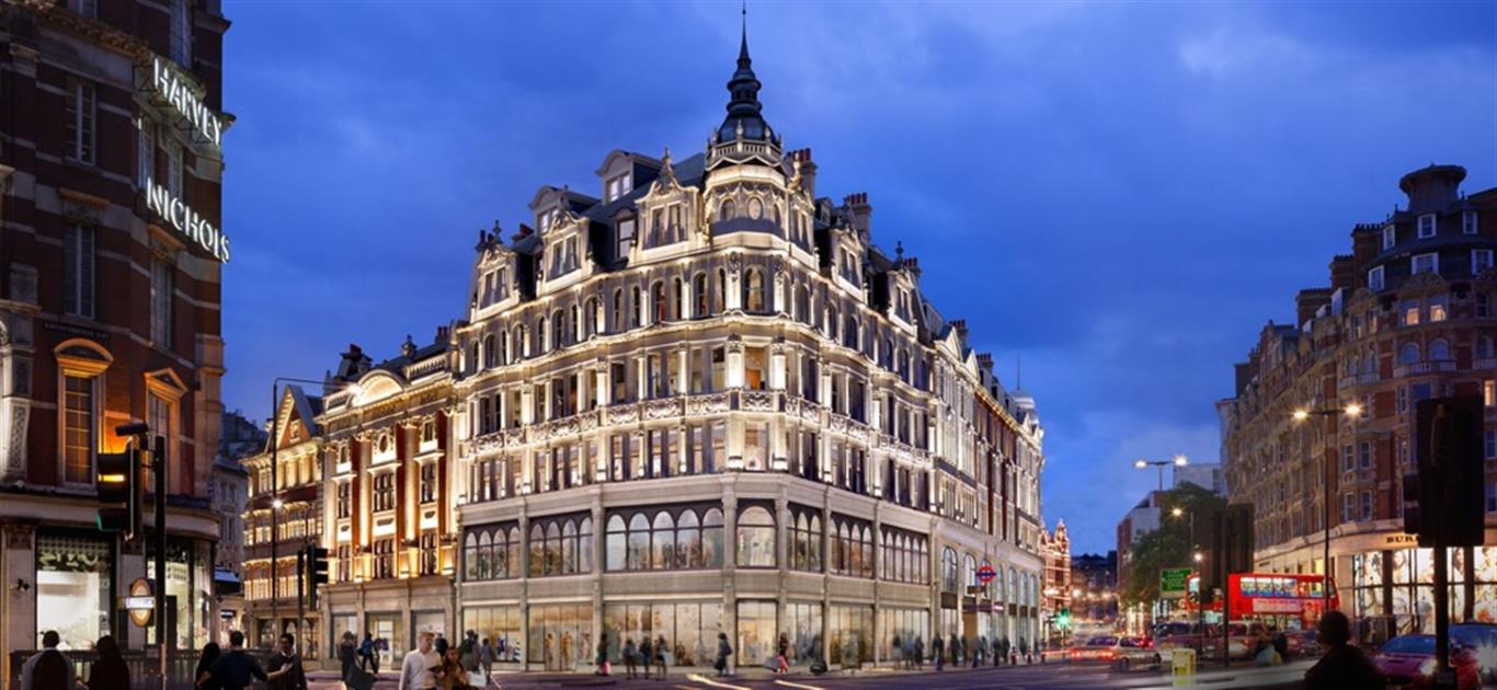 Knightsbridge frontage