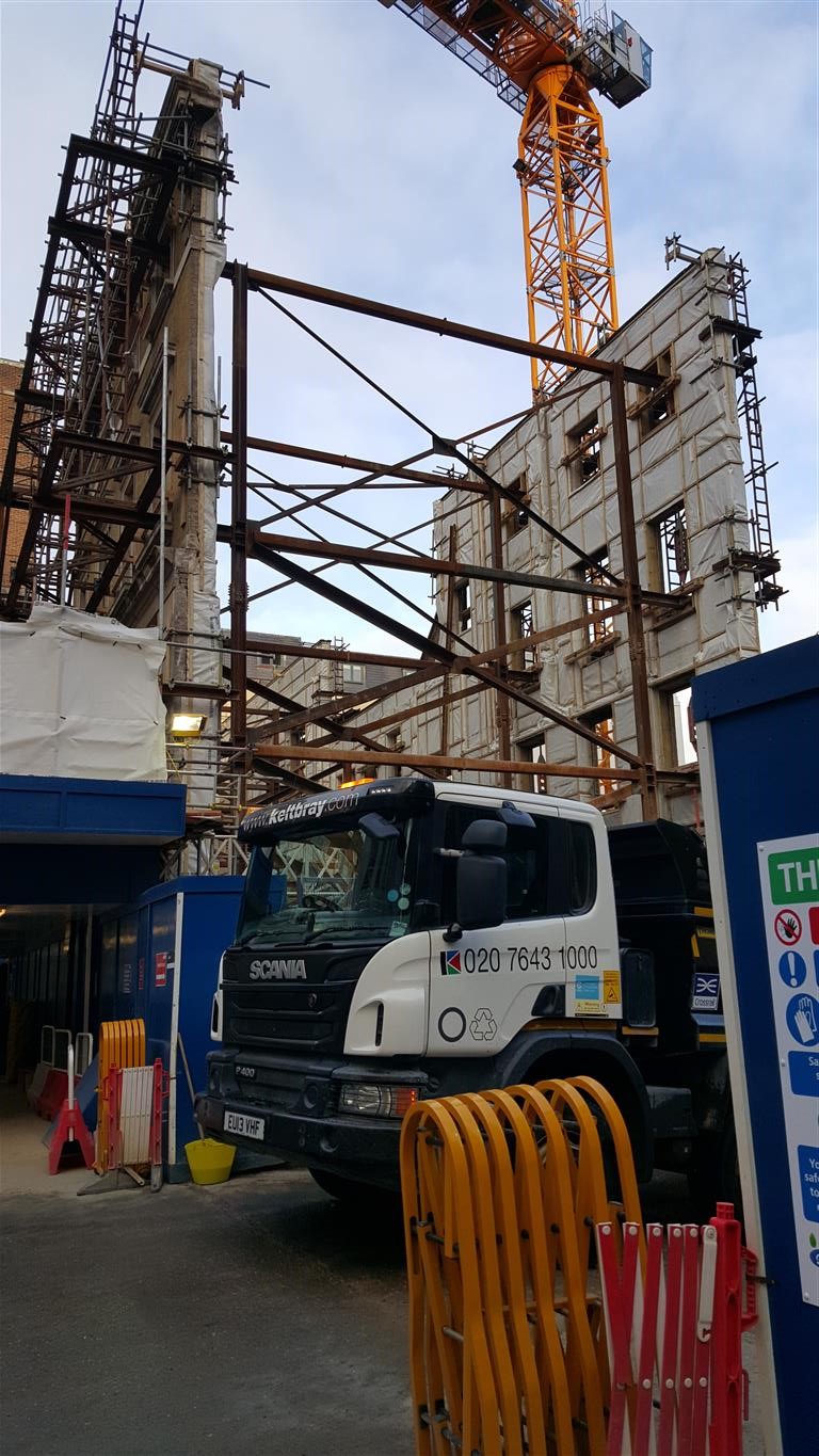 Works on site
