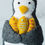 Thumbnail: Penguin with fish - felt craft mini kit