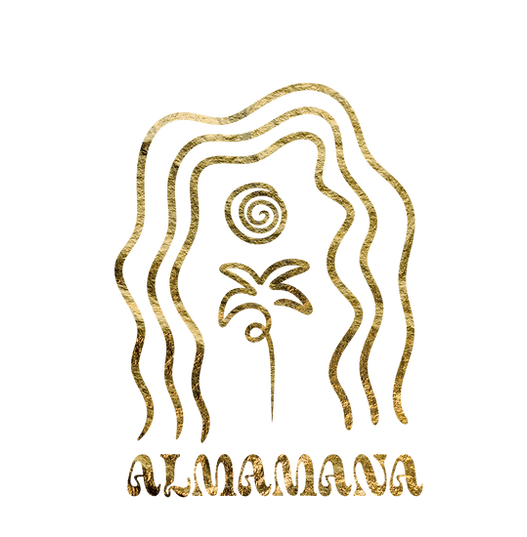 Almamana Logo Gold