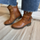 Miniature : Bottines Camel 