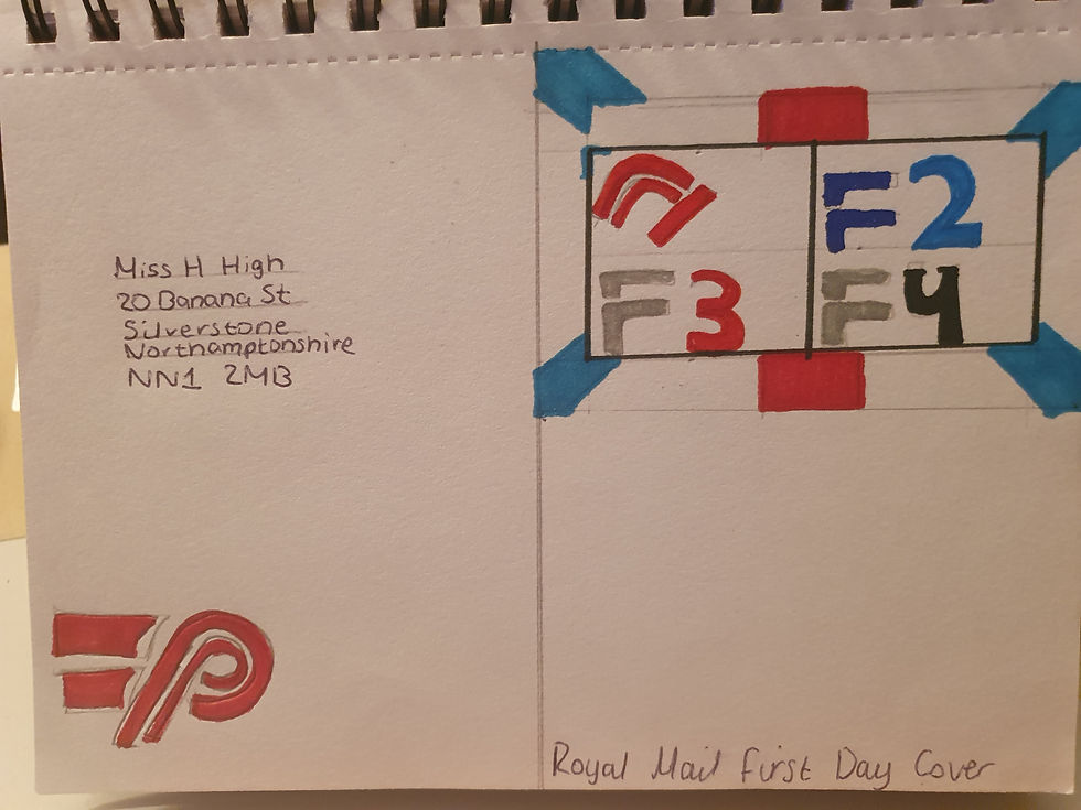 First day cover idea