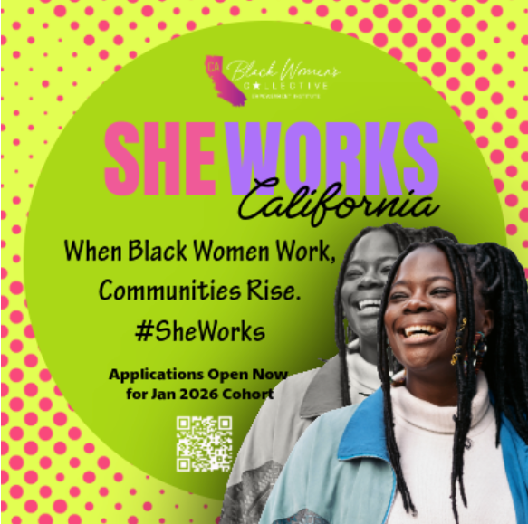 She works