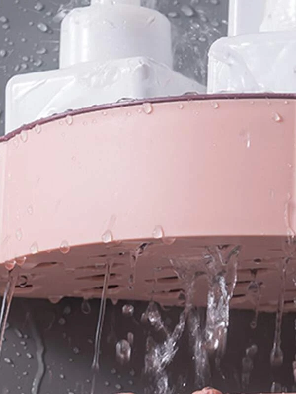 Miniatura: 1 pieza estante de baño triángulo