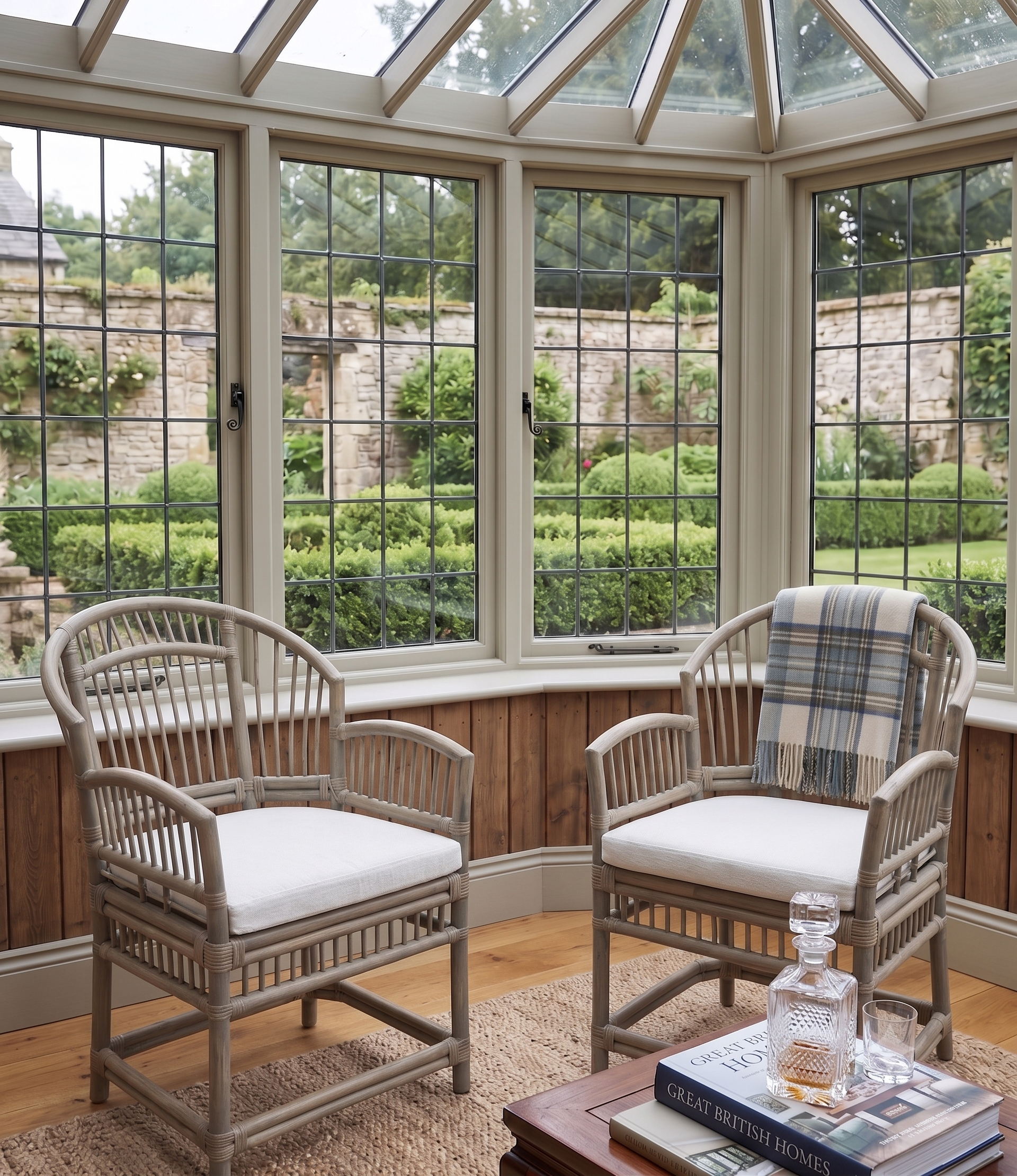 Andrew Martin 'Trajan' Luxury Designer Armchair | Weathered Driftwood & White Cu