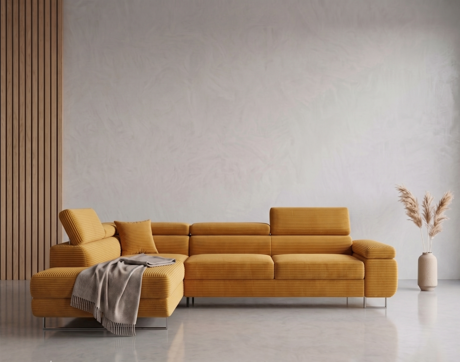 Mustard Ridge Corduroy Lounge