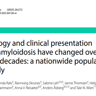 Renal amyloidosis in Norway: how the disease has evolved over 30 years