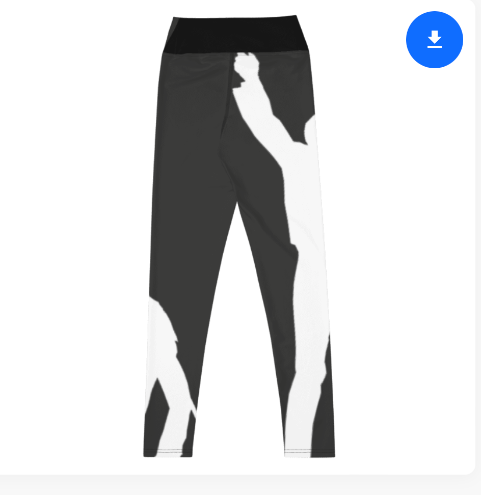 Thumbnail: The Famous Flames Yoga Pants