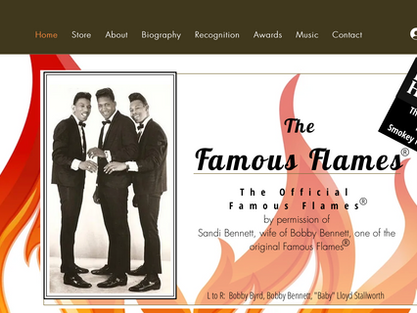 The Launch of The Official Famous Flames Website & Store